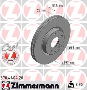 Remschijf COAT Z 370440420