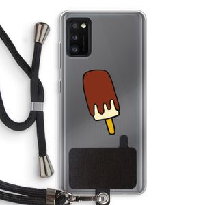 Frisco: Samsung Galaxy A41 Transparant Hoesje met koord