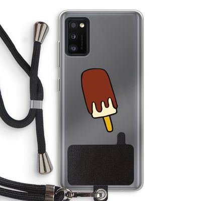 Frisco: Samsung Galaxy A41 Transparant Hoesje met koord