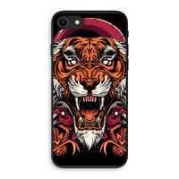 Tiger and Rattlesnakes: iPhone SE 2020 Biologisch afbreekbaar hoesje