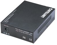 Intellinet 506502 netwerk media converter 100 Mbit/s 1310 nm Multimode Zwart - thumbnail
