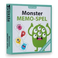 Fivelittlemonkeys Monster Memo-Spel - Geheugenspel met 48 Kaarten