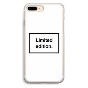 Limited edition: iPhone 7 Plus Transparant Hoesje