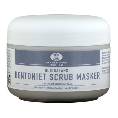 Huidbalans bentoniet scrub masker