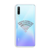 Home Is Where The Wifi Is: Huawei P Smart Pro Transparant Hoesje