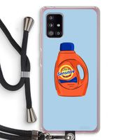 Ultra Sensitive: Samsung Galaxy A51 5G Transparant Hoesje met koord