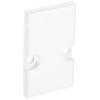 Barthelme 62399110_9010 BARdolino Eindkappen-set Aluminium (l x b x h) 3 x 18.4 x 30 mm 2 stuk(s) - thumbnail