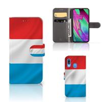 Samsung Galaxy A40 | Bookstyle Case | Luxemburg