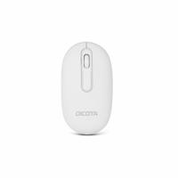 Dicota Desktop Muis Bluetooth Optisch Wit 3 Toetsen 800 dpi, 1200 dpi, 1600 dpi Afneembare kabel, Geluidsarme toetsen, Geïntegreerd scrollwiel, Oplaadbaar - thumbnail