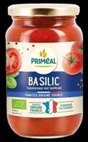 Primeal Tomatensaus bascilicum uit Frankrijk bio 350 Gram