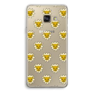 Leeuwenkoppen: Samsung Galaxy A3 (2016) Transparant Hoesje