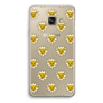 Leeuwenkoppen: Samsung Galaxy A3 (2016) Transparant Hoesje