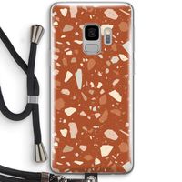 Terrazzo N°22: Samsung Galaxy S9 Transparant Hoesje met koord