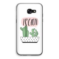 I love cacti: Samsung Galaxy A5 (2017) Transparant Hoesje