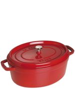 Staub poêle La Cocotte ovale (31 cm) - Rouge