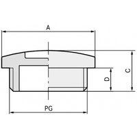 LAPP 52024853 SKINDICHT BLK-GL PG21 RAL 7035 LGY Blindstop PG21 Polystereen Grijs-wit (RAL 7035) 50 stuk(s) - thumbnail