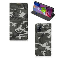 Samsung Galaxy M51 | Hoesje met Magneet | Army Light