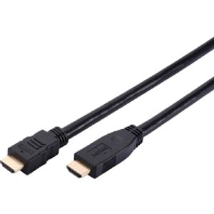 Kindermann 5809000910 HDMI kabel 10 m HDMI Type A (Standaard) Zwart
