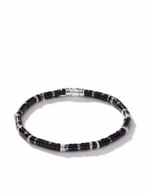 John Hardy bracelet Classic Chain Heishi à perles en argent