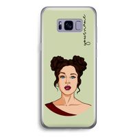 Pop-Art Creator: Samsung Galaxy S8 Transparant Hoesje