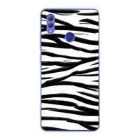 Zebra pattern: Honor Note 10 Transparant Hoesje