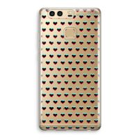 Hartjes: Huawei P9 Transparant Hoesje