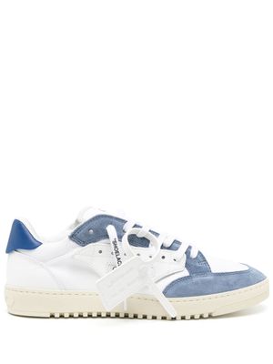 Off-White baskets en toile 5.0 à empiècements - Bleu