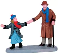 Lemax let&apos;s go grandpa! kerstdorp figuur type 2 2016