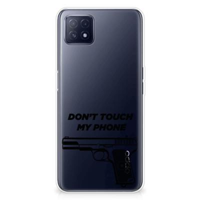 OPPO A53 5G | OPPO A73 5G Silicone-hoesje Pistol DTMP OPPO A53 5G | OPPO A73 5G Silicone-hoesje Pistol DTMP