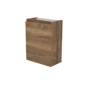 Fonteinkast Sanilux Trendline 52x40x22 cm Links Softclose Tabak Oak