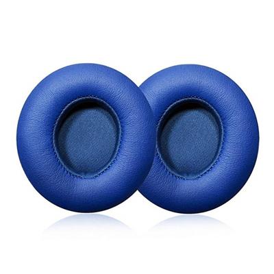 1 paar zachte spons OORWARMER hoofdtelefoon jas voor beats solo 2 0 Wired versie (blauw)
