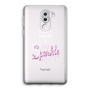 Sparkle quote: Honor 6X Transparant Hoesje