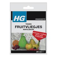 Fruitvliegjesval hg hgx met 1 navulling 20ml | 6 stuks