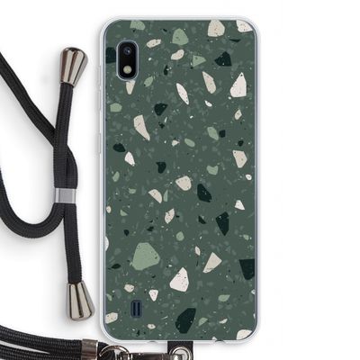 Terrazzo N°19: Samsung Galaxy A10 Transparant Hoesje met koord