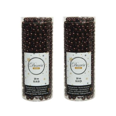 2x stuks kerstboom kralenslingers redwood 10 meter kerstslingers 2x stuks kerstboom kralenslingers redwood 10 meter kerstslingers