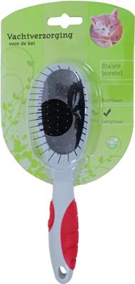Kattenborstel stalen pen s - Gebr de boon