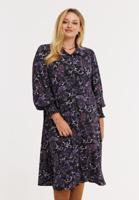 Yoek Jurk BOHO | Paars | Maat 58/60