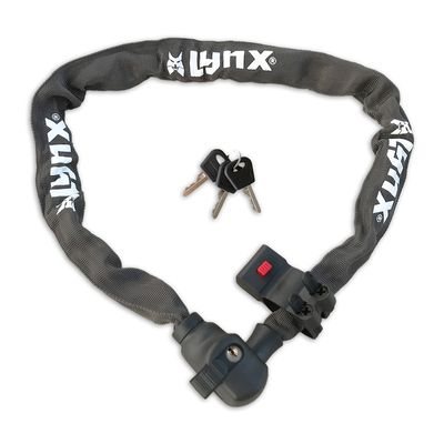 Lynx Slot kettingslot 5.5x100cm grijs