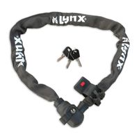 Lynx Slot kettingslot 5.5x100cm grijs