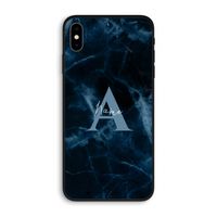 Midnight Marble: iPhone XS Max Biologisch afbreekbaar hoesje