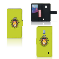 Nokia 2.2 Leuk Hoesje Doggy Biscuit - thumbnail