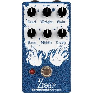 EarthQuaker Devices Zoar Dynamic Audio Grinder medium-high gain distortion effectpedaal