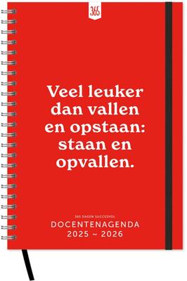 365 Dagen Succesvol Docentenagenda 2026 A4