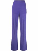 REMAIN pantalon Pruce en maille - Violet