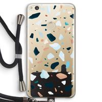 Terrazzo N°13: Huawei Ascend P8 Lite (2017) Transparant Hoesje met koord