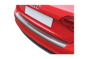 Bumper beschermer passend voor Fiat 500X 2/2015- 'Brushed Alu' Look 'Ribbed' GRRBP997B