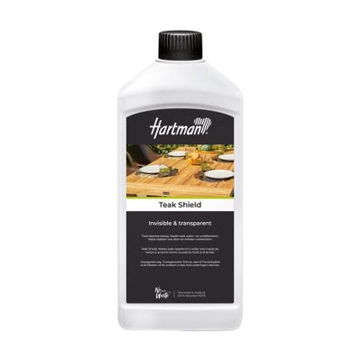 Hartman teak schild voor alle kleuren 1 liter