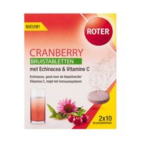 Roter Cranberry Bruistabletten - thumbnail
