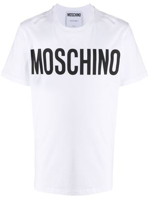 Moschino t-shirt à logo imprimé - Blanc