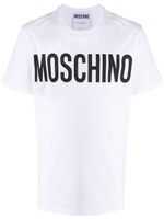 Moschino t-shirt à logo imprimé - Blanc
